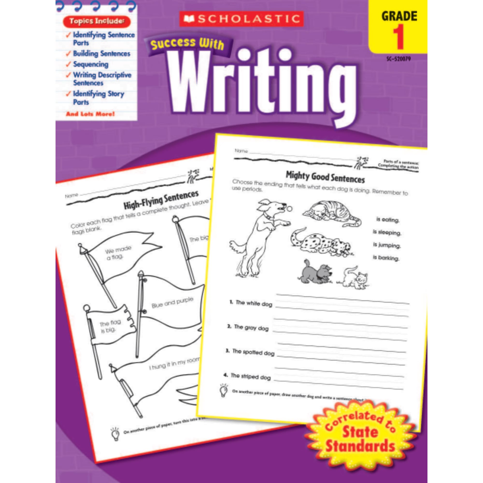Scholastic Success With Writing, Grade 1,New