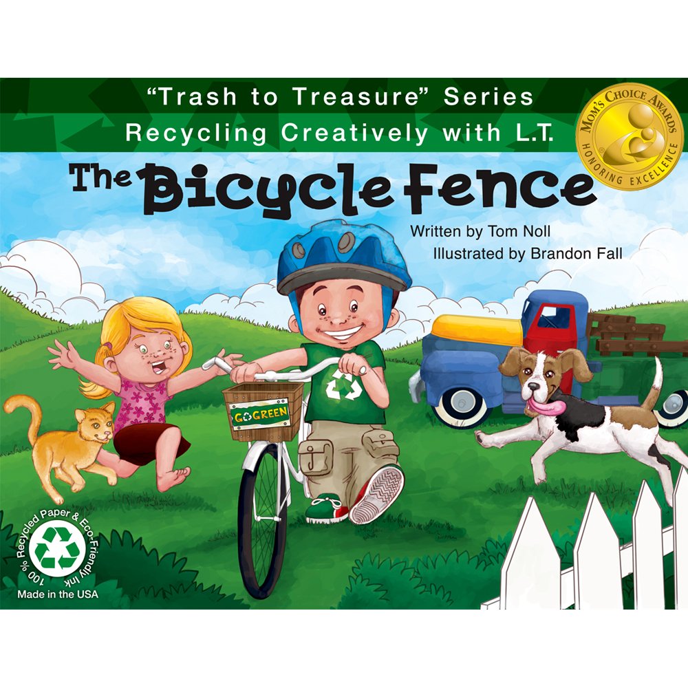 The Bicycle Fence: Recycling Creatively with L.T. (1) (
