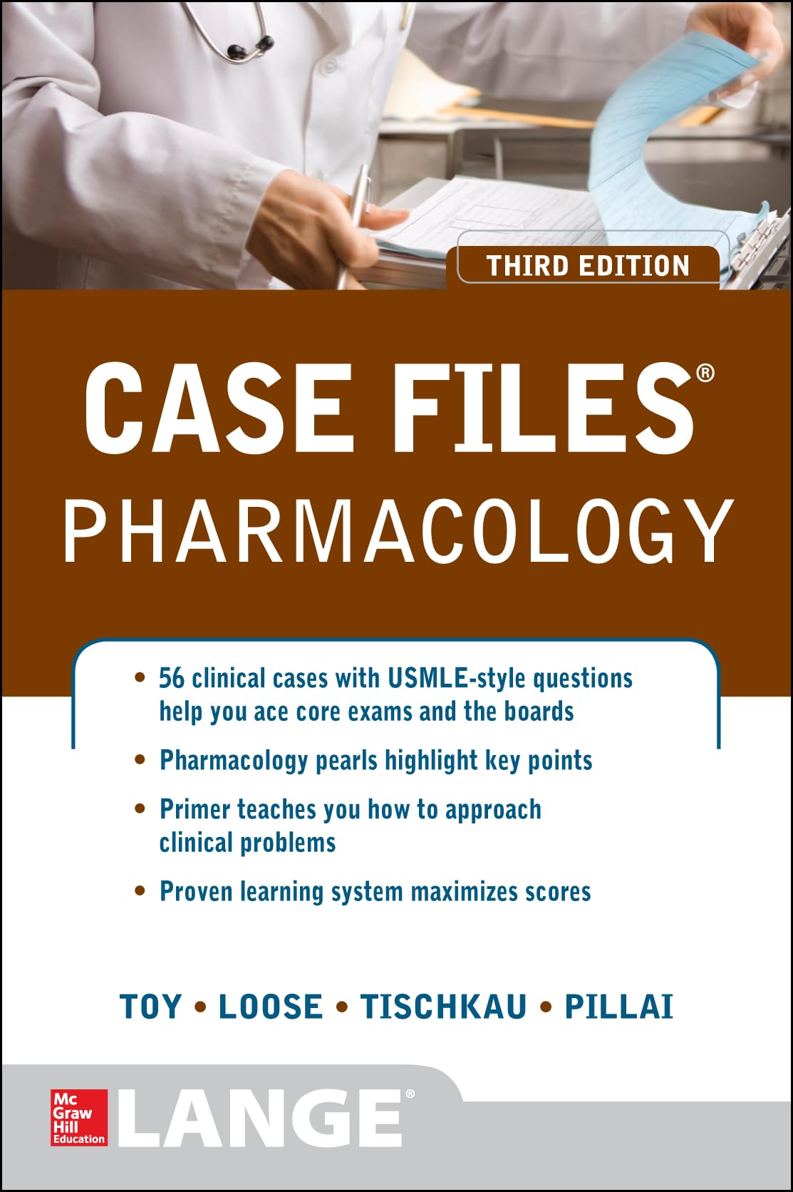 Case Files Pharmacology, Third Edition (Lange Case Files),New