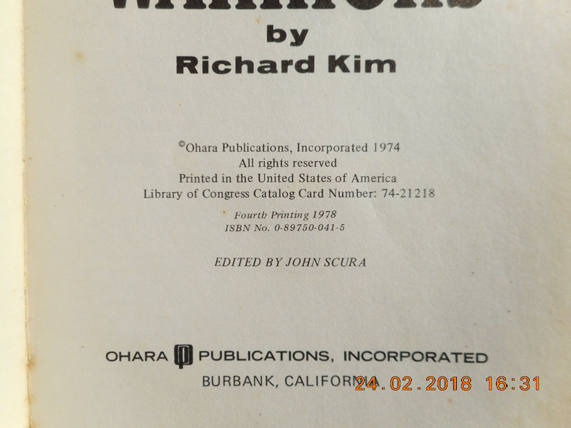 The Weaponless Warriors: An Informal History of Okinawan Karate,Used