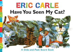 Have You Seen My Cat?: A SlideandPeek Board Book (The World of Eric Carle),Used