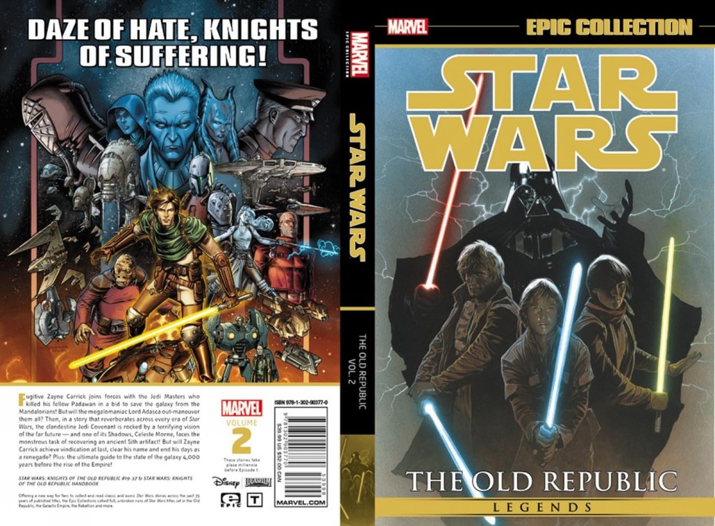 STAR WARS LEGENDS EPIC COLLECTION: THE OLD REPUBLIC VOL. 2,Used