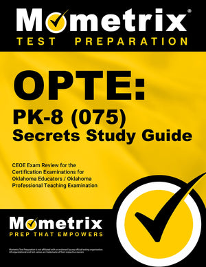 Opte: Pk8 (075) Secrets Study Guide: Ceoe Exam Review For The Certification Examinations For Oklahoma Educators / Oklahoma Prof,Used