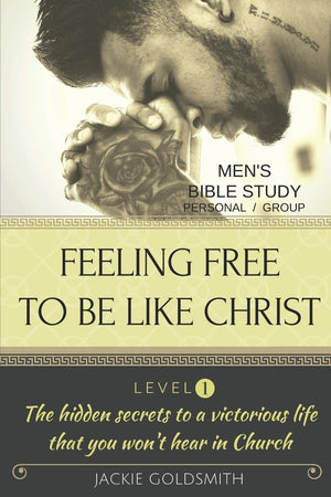 FEELING FREE TO BE LIKE CHRIST Men's Bible Study  Personal /Group  Level 1,Used