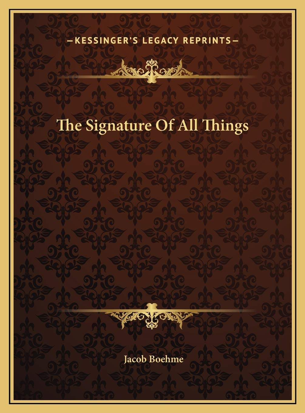 The Signature Of All Things,New