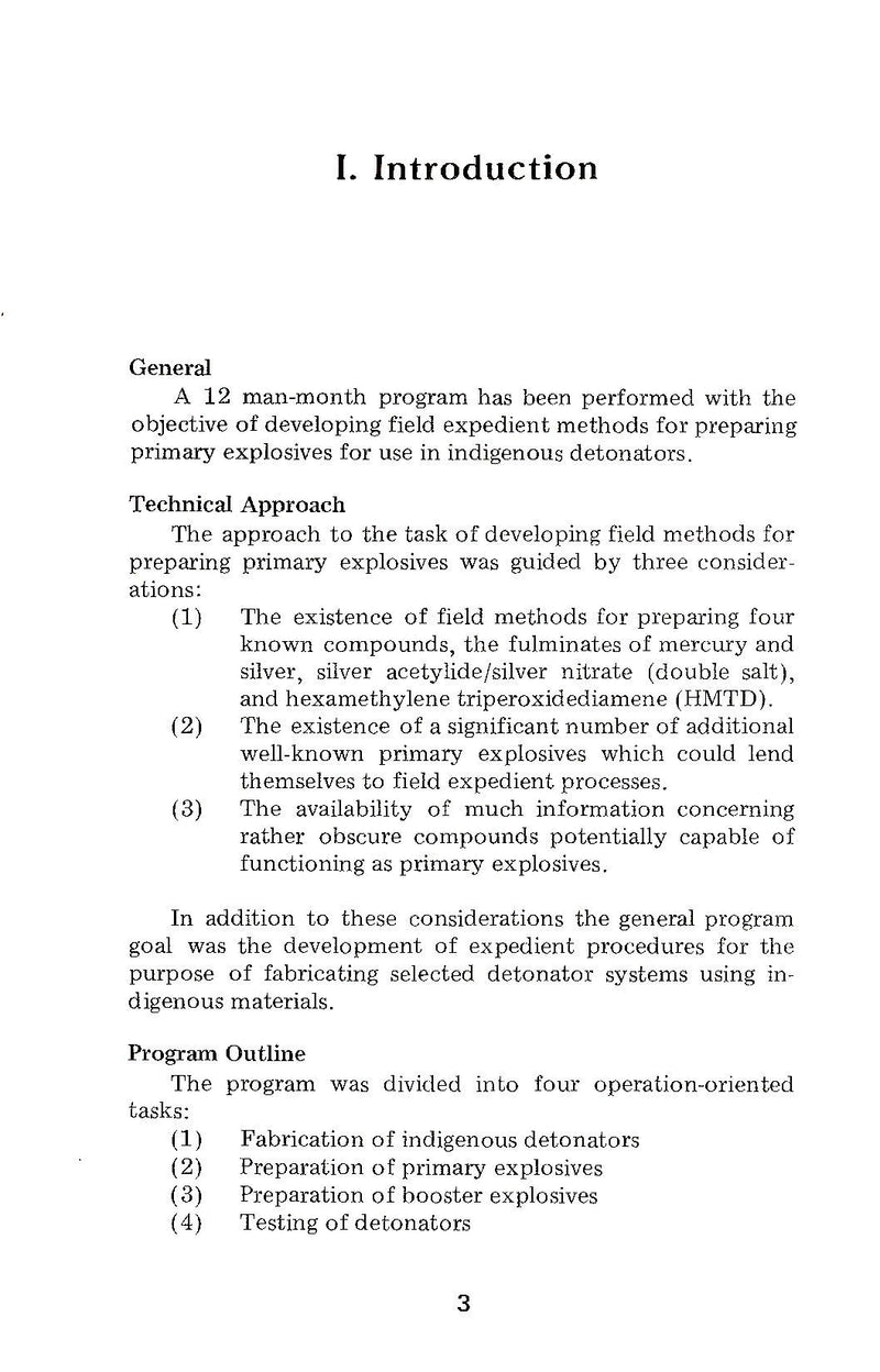 Improvised Explosives for Use in Detonating Devices,Used