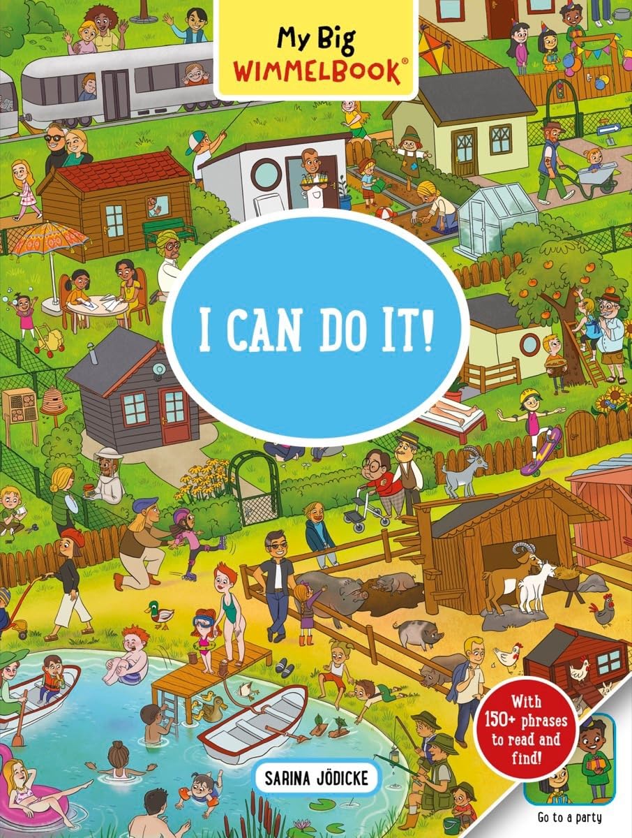 My Big Wimmelbooki Can Do It!: A Lookandfind Book (Kids Tell The Story) (My Big Wimmelbooks),New