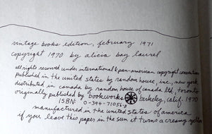 Living On The Earth: Celebrations, Storm Warnings, Formulas, Recipes, Rumors, And Country Dances Harvested By Alicia Bay Laurel.,Used