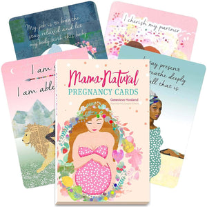 Mama Natural Pregnancy Affirmation Cards For Women  50 Beautiful New Mom Affirmation Cards To Inspire & Empower You Along Your,Used