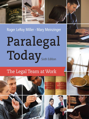 Paralegal Today: The Legal Team at Work,Used