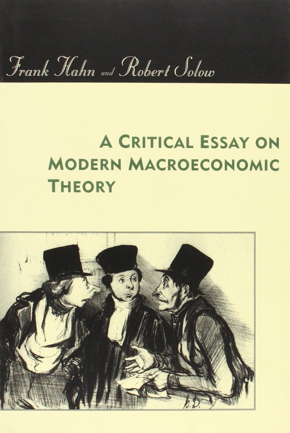 Critical Essay on Modern Macroeconomic Theory (Mit Press),Used