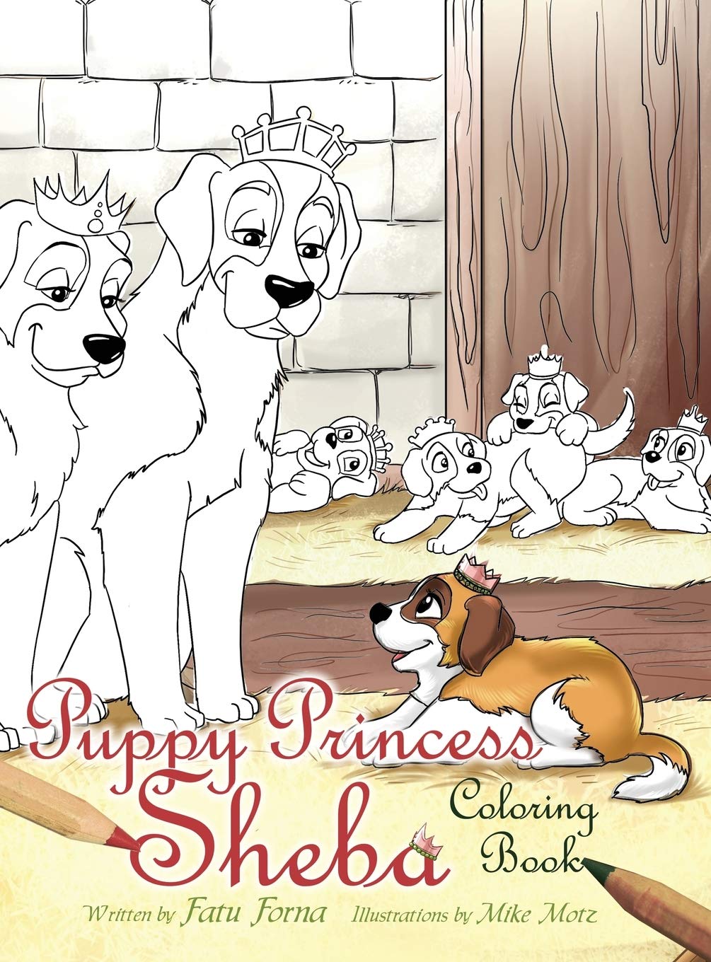 Puppy Princess Sheba: Coloring Book,Used