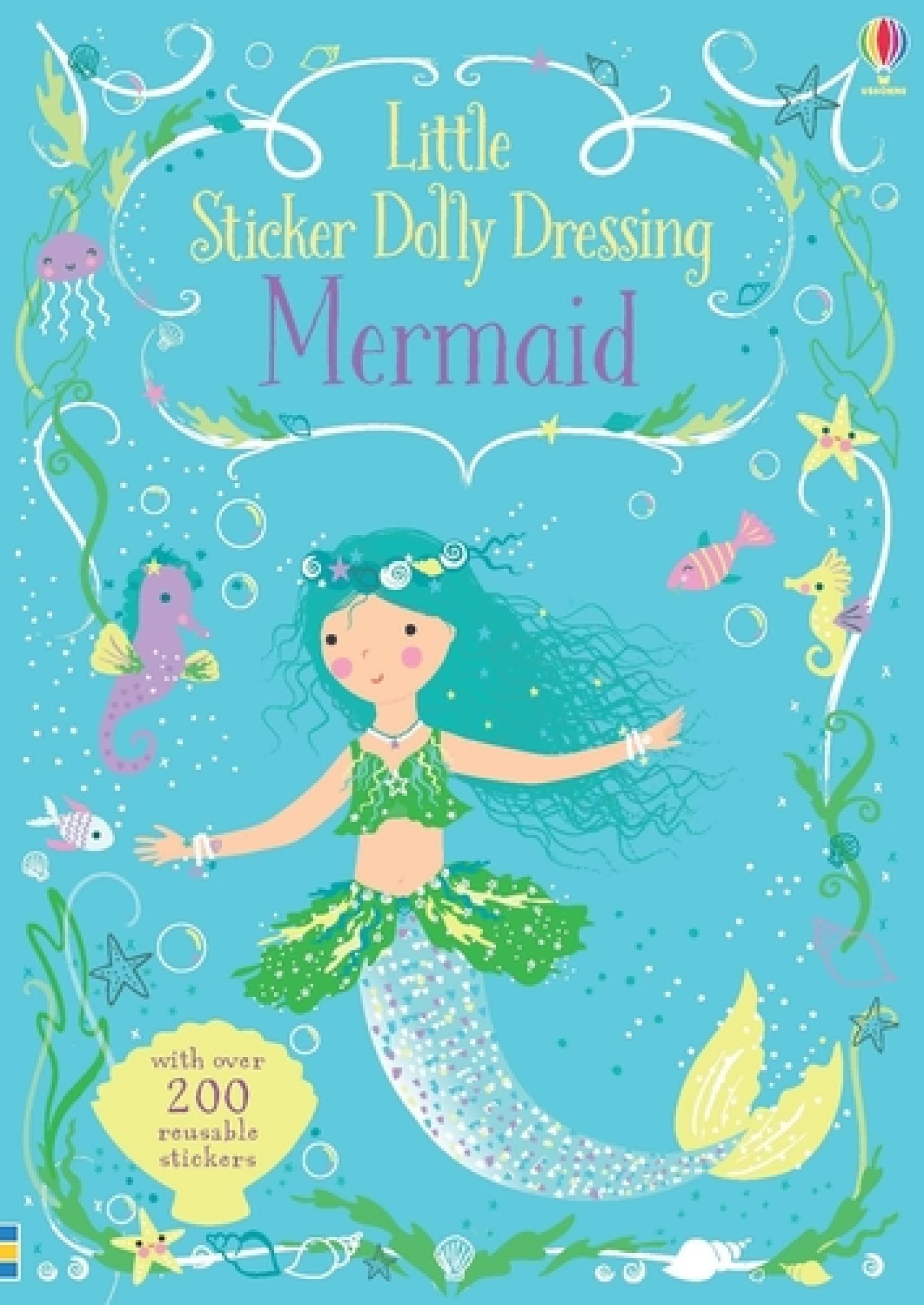 Little Sticker Dolly Dressing Mermaid,Used