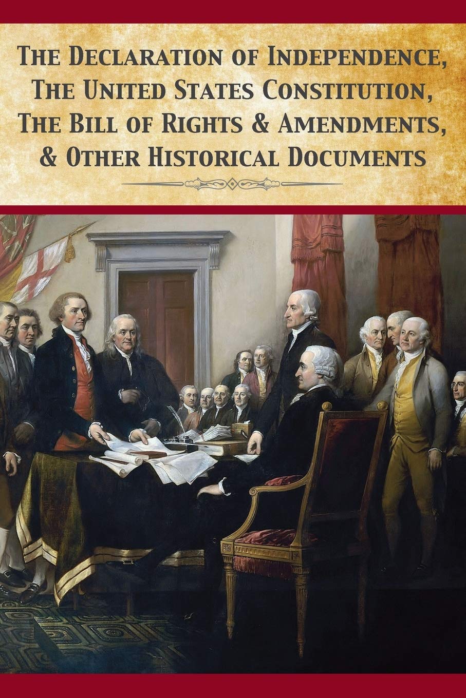 The Declaration Of Independence, United States Constitution, Bill Of Rights & Amendments,Used