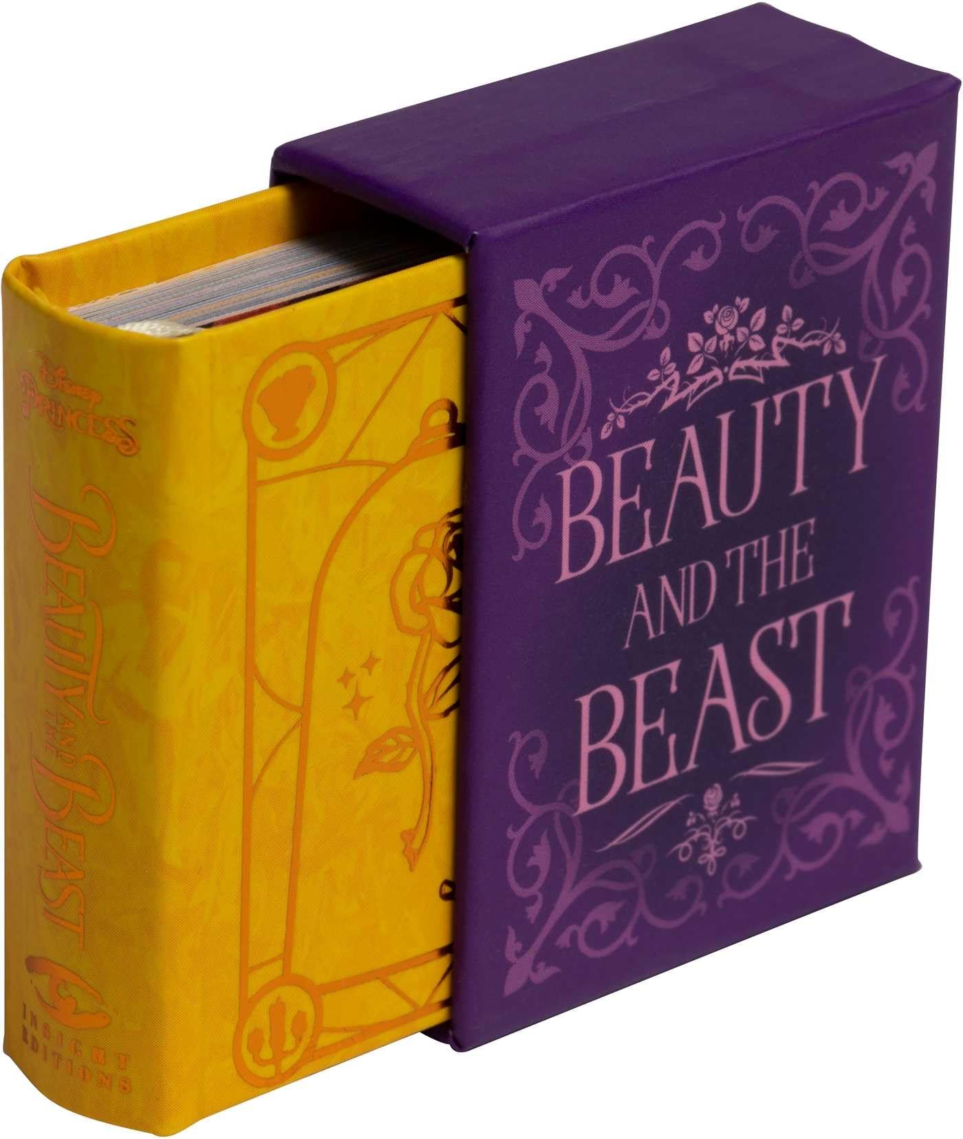 Simon & Schuster Disney Beauty and the Beast Tiny Book - A Charming Illustrated Edition for Fans of All Ages