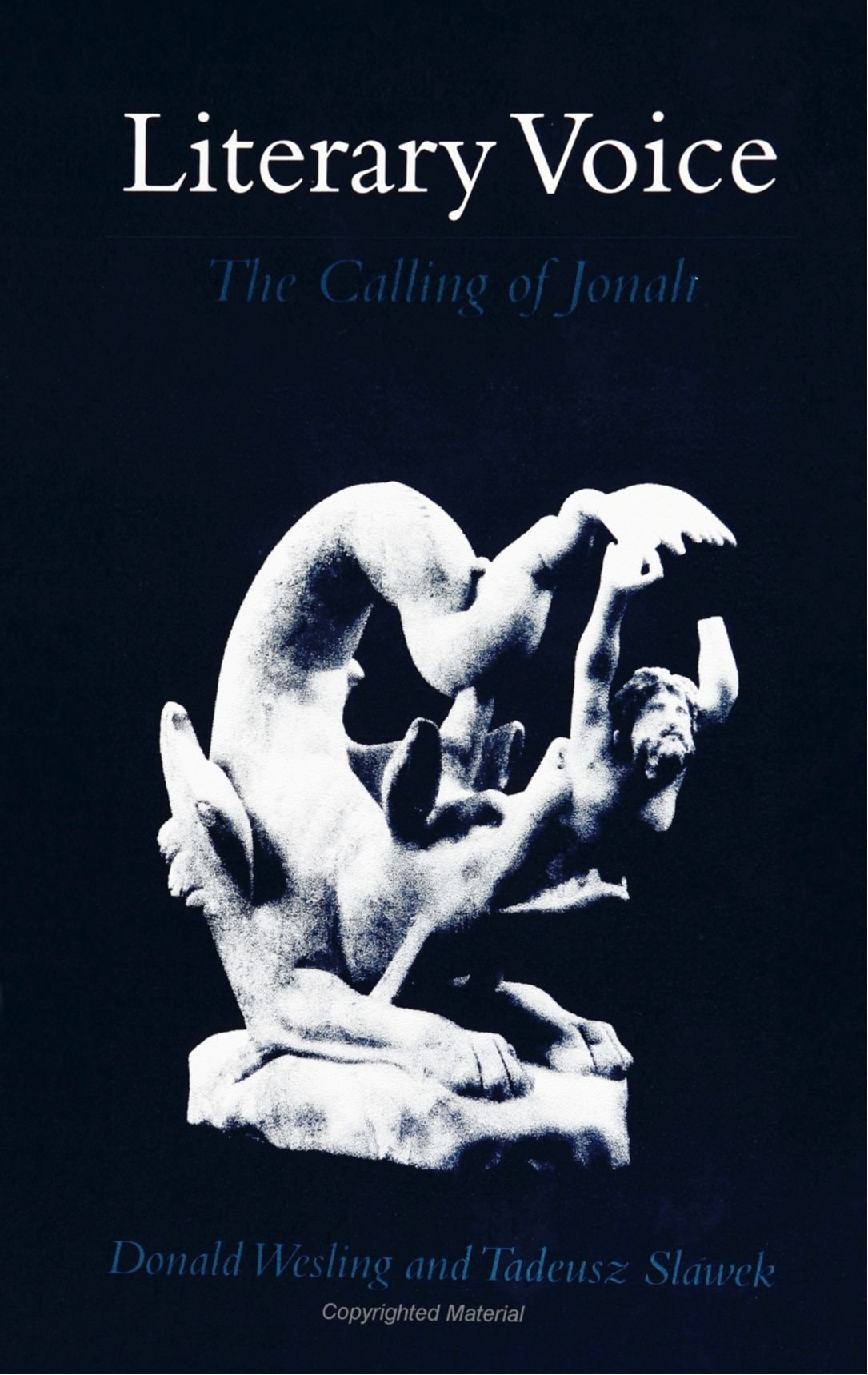 Literary Voice: The Calling of Jonah (SUNY Series, Margins of Lite (S U N Y SERIES, MARGINS OF LITERATURE),Used