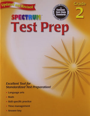 Test Prep, Grade 2 (Spectrum),Used