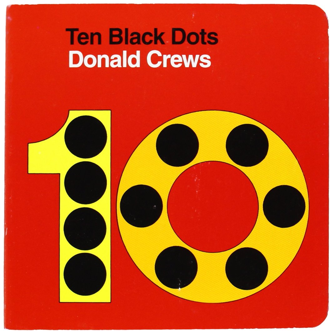 Ten Black Dots Board Book,Used