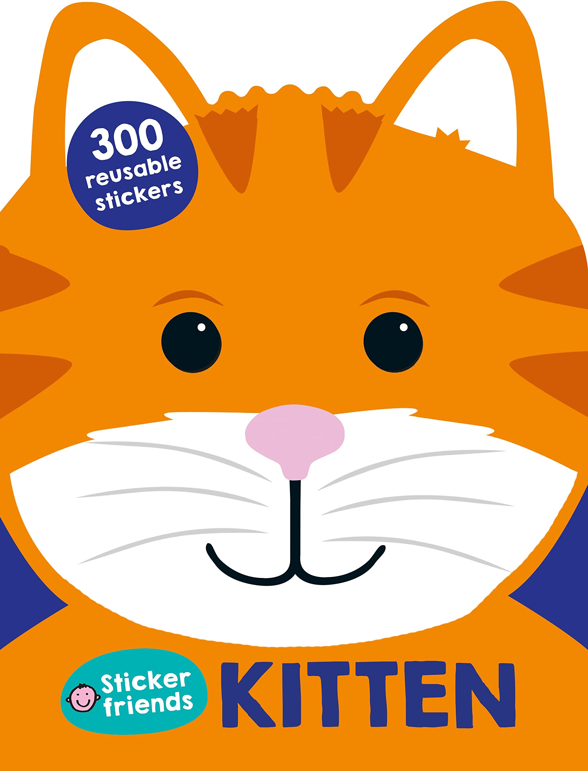 Sticker Friends: Kitten: 300 Reusable Stickers,Used