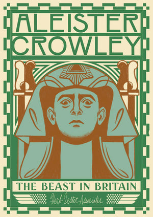 Aleister Crowley: The Beast In Britain (Herb Lester Associates Guides To The Unexpected),Used