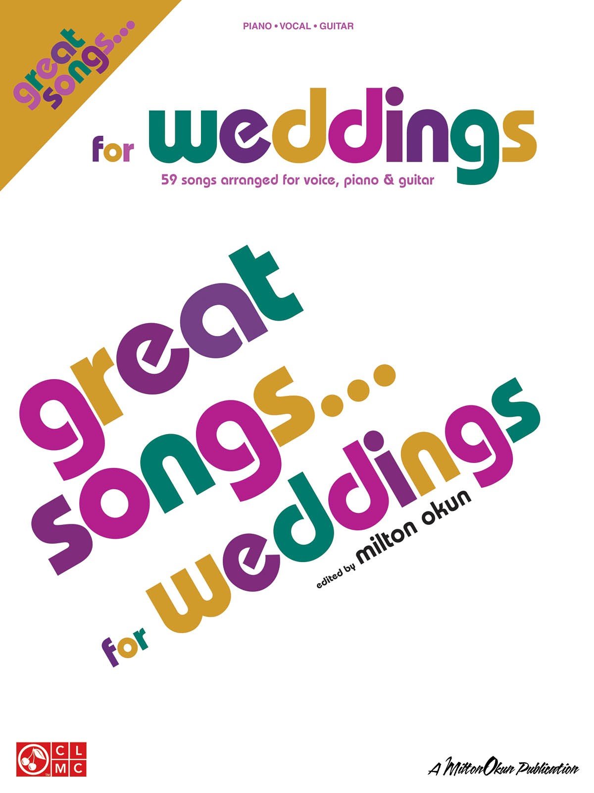 Great Songs for Weddings: Piano/Vocal/Guitar Songbook,Used