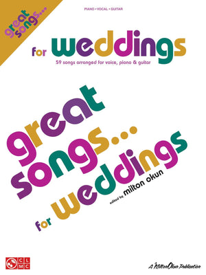 Great Songs for Weddings: Piano/Vocal/Guitar Songbook,Used
