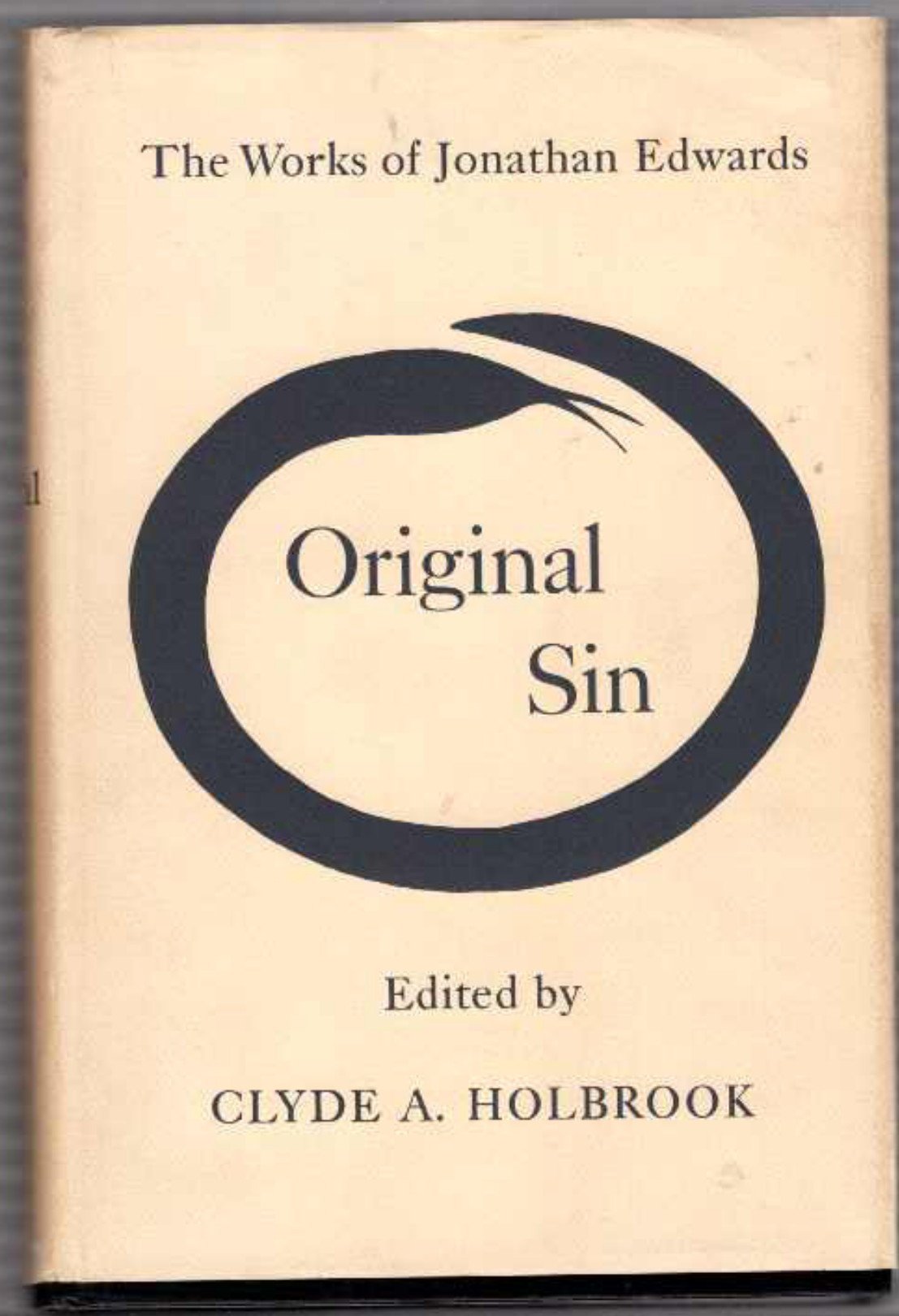 Original Sin (The Works of Jonathan Edwards Series, Volume 3),Used