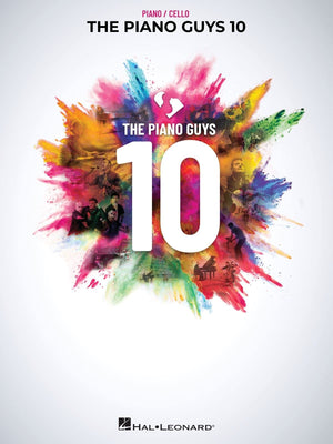 The Piano Guys 10: Matching Songbook with Arrangements for Piano and Cello from the Double CD 10th Anniversary Collection,Used