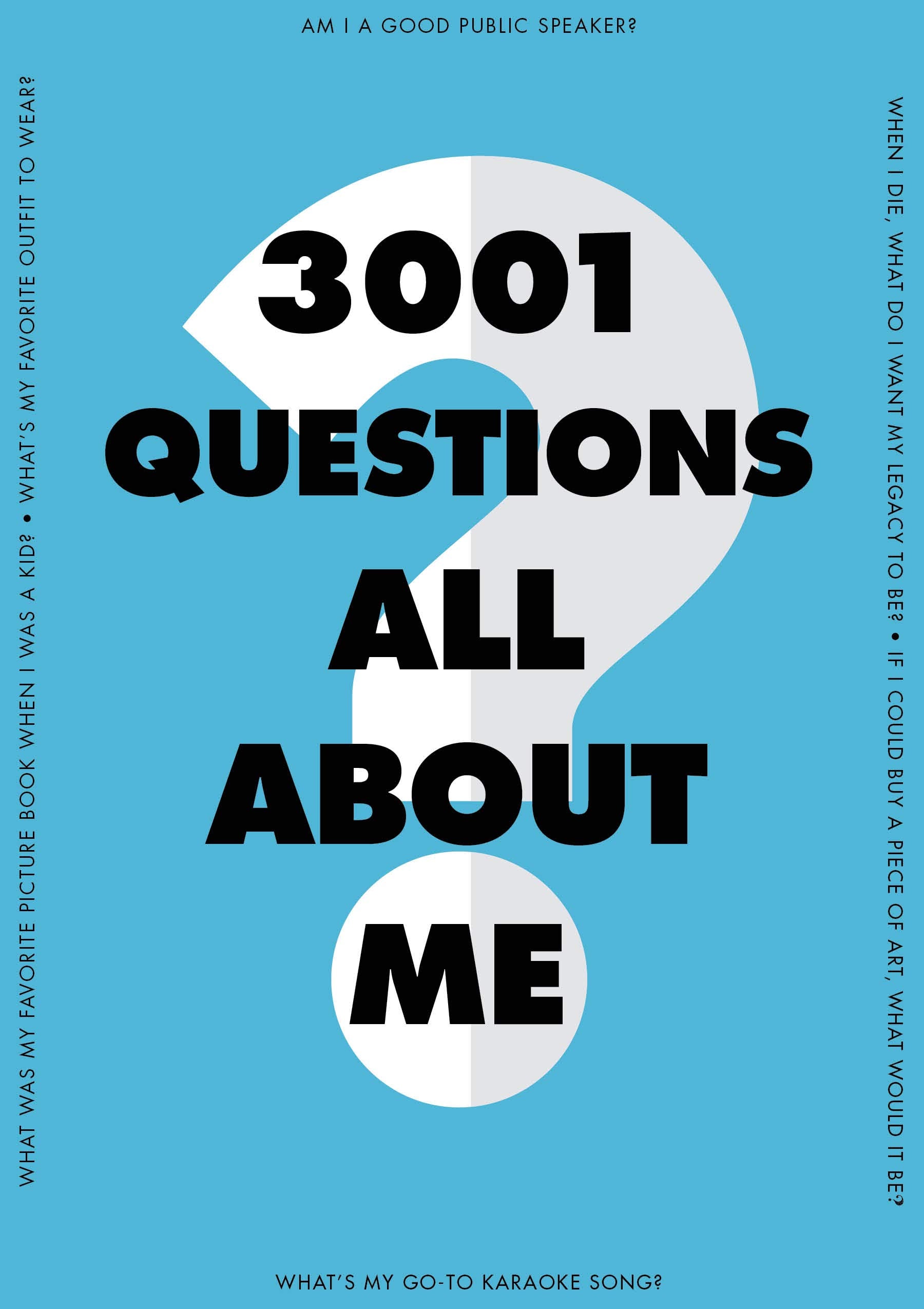 3,001 Questions All About Me (Volume 1) (Creative Keepsakes, 1)