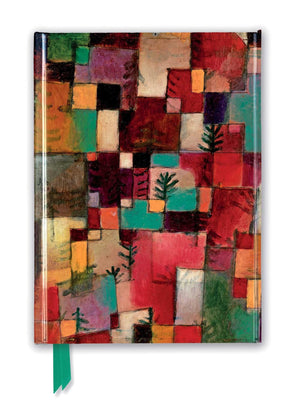 Paul Klee: Redgreen and VioletYellow Rhythms (Foiled Journal) (Flame Tree Notebooks),Used