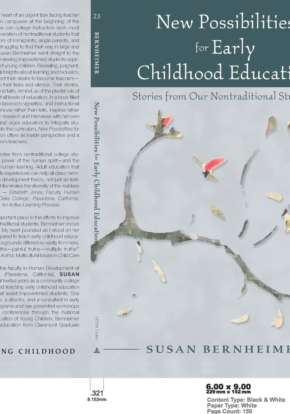 New Possibilities for Early Childhood Education: Stories from Our Nontraditional Students,Used