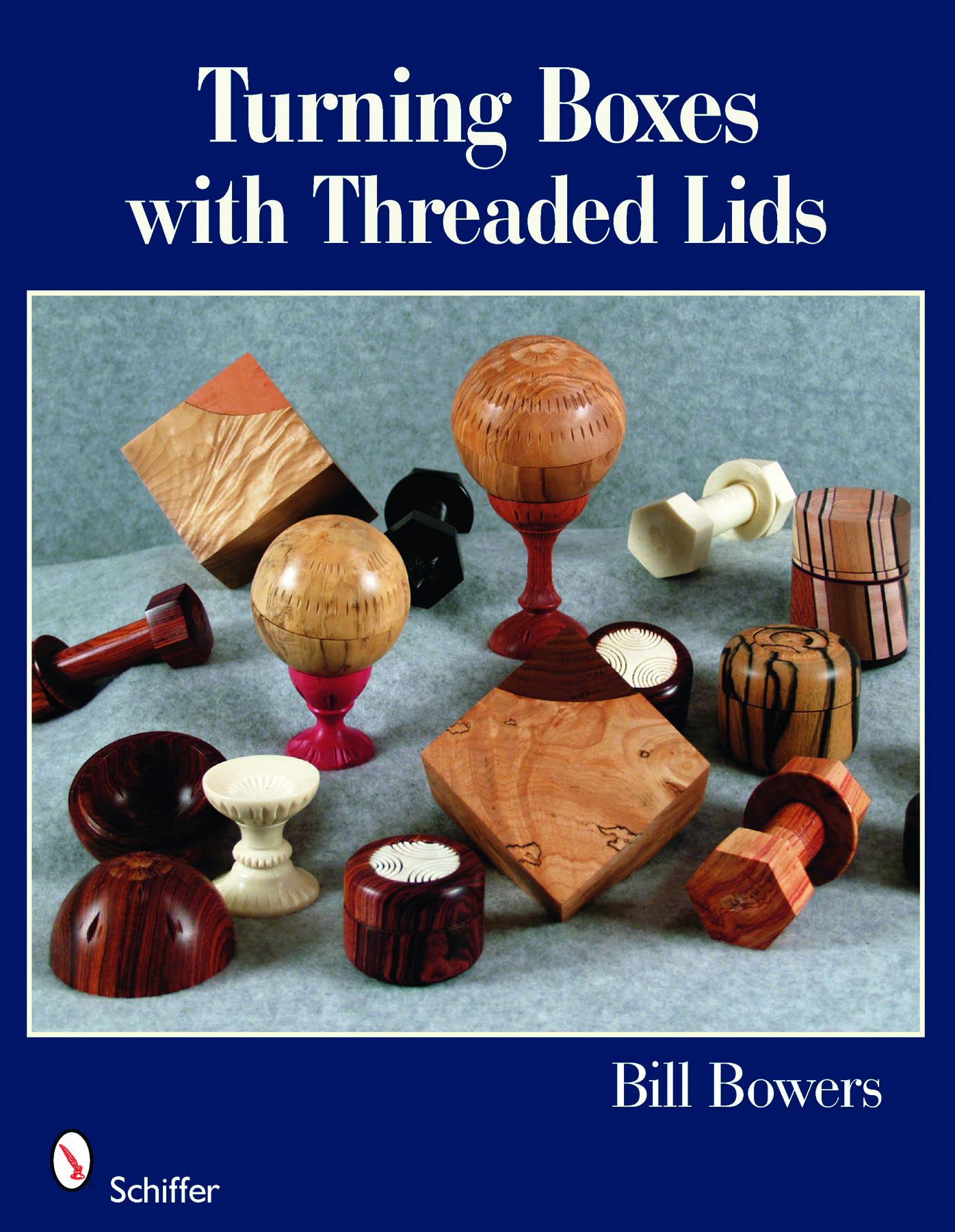 Turning Boxes with Threaded Lids,Used