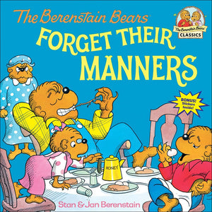 The Berenstain Bears Forget Their Manners (Berenstain Bears First Time Chapter Books),Used