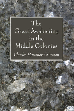 The Great Awakening In The Middle Colonies,Used