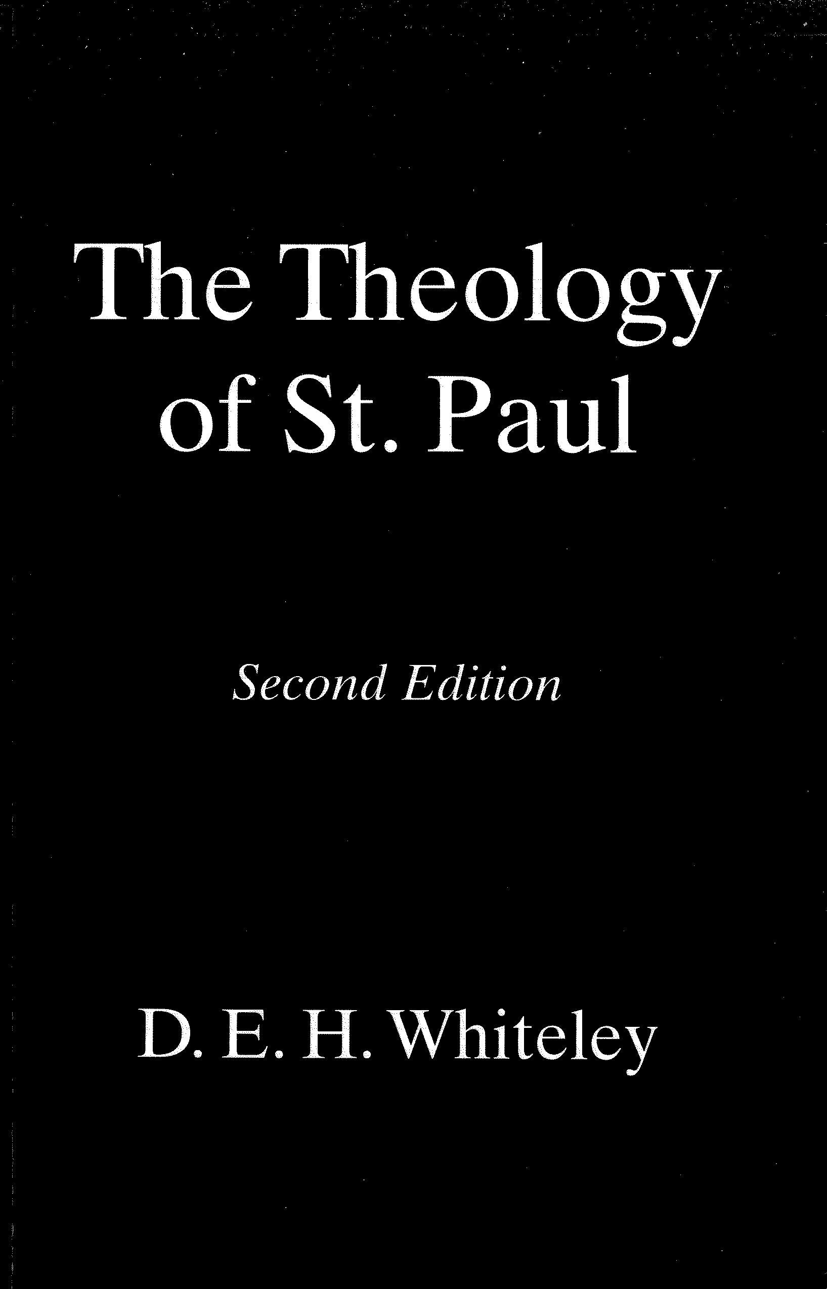The Theology of St. Paul,Used