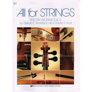 All For Strings Theory Book 2: Cello,Used