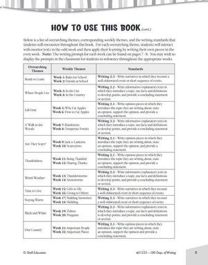 180 Days of Writing for Second Grade  An EasytoUse Second Grade Writing Workbook to Practice and Improve Writing Skills (180 ,Used