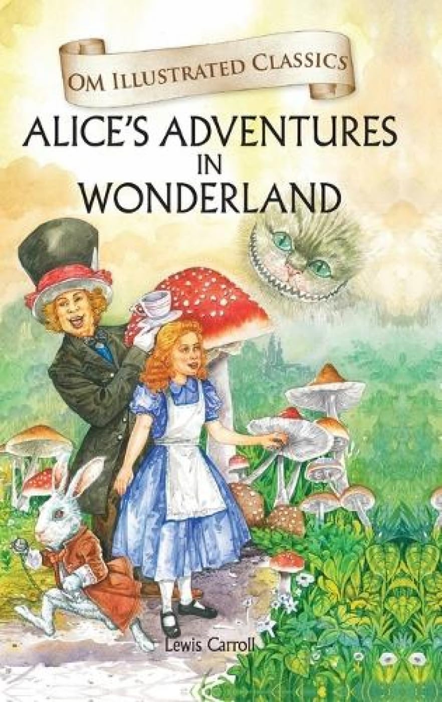 Children Classics - Alice In Woderland - Illustrated Abridged Classics With Practice Questions (Om Illustrated Classics For Kids)