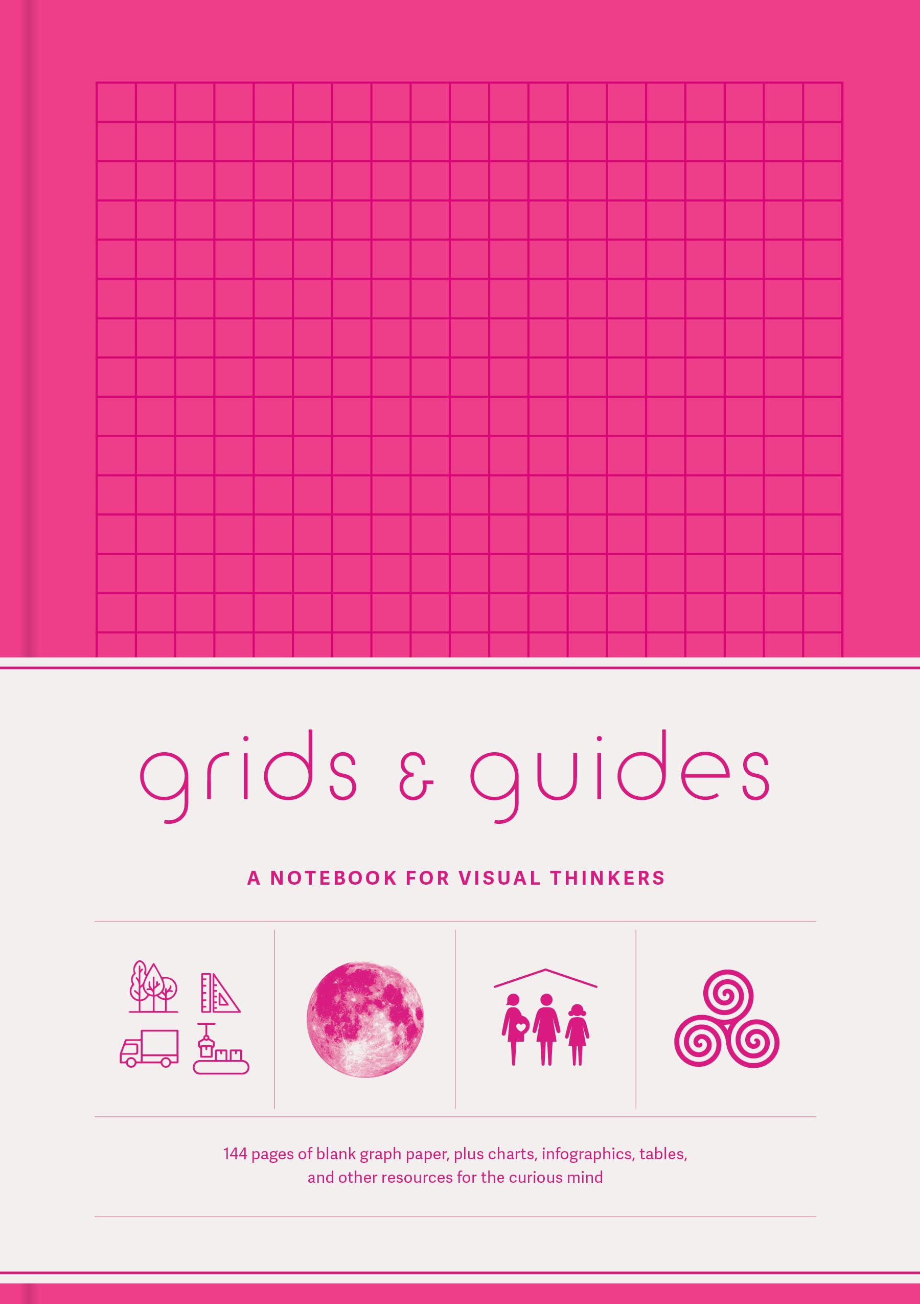 Grids & Guides (Pink): A Notebook for Visual Thinkers
