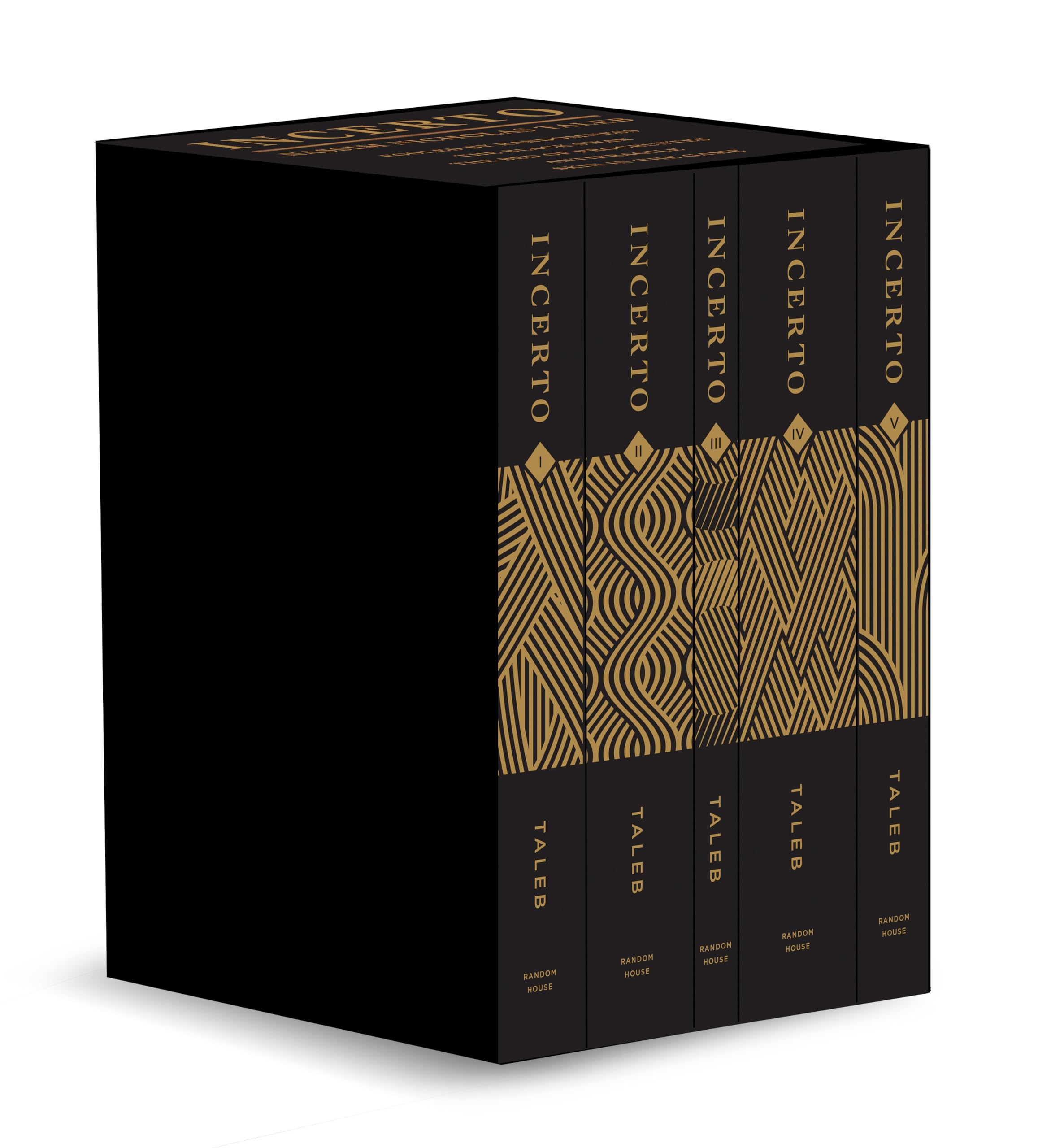 Incerto (Deluxe Edition): Fooled by Randomness, The Black Swan, The Bed of Procrustes, Antifragile, Skin in the Game,New