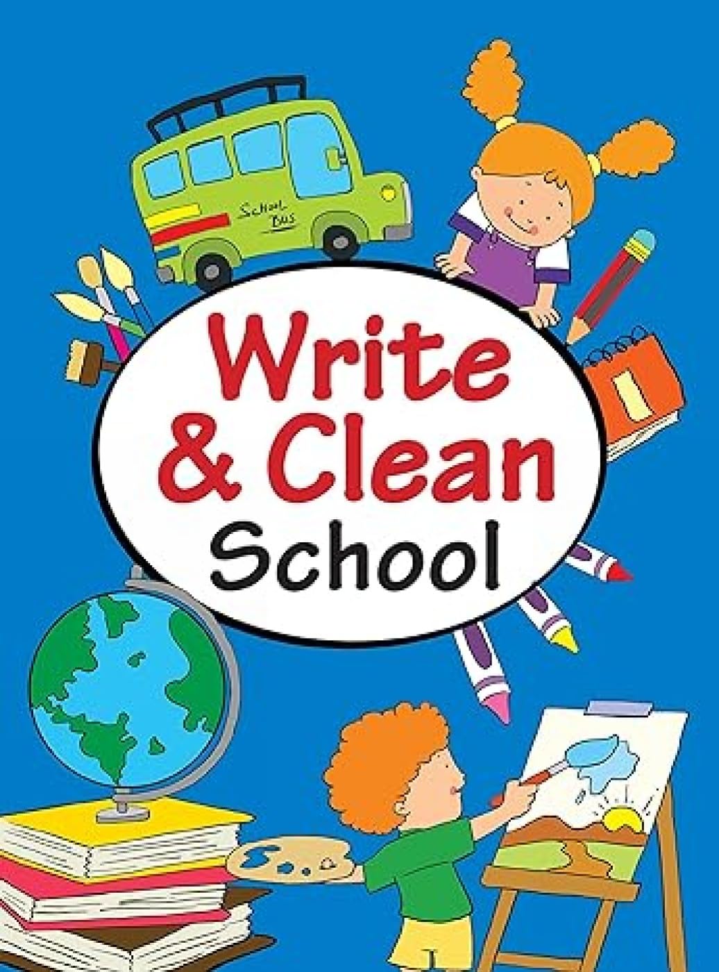 Activity Book : Write & Clean-School-Wipe And Clean Activity Book