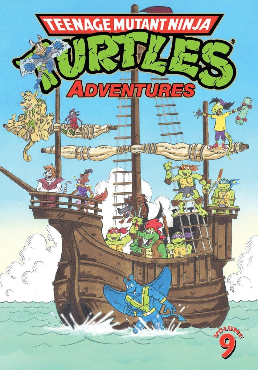 Teenage Mutant Ninja Turtles Adventures Volume 9,Used