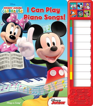 Mickey Mouse Clubhouse: I Can Play Piano Songs!: Piano Sound Book (Little Piano Book),Used