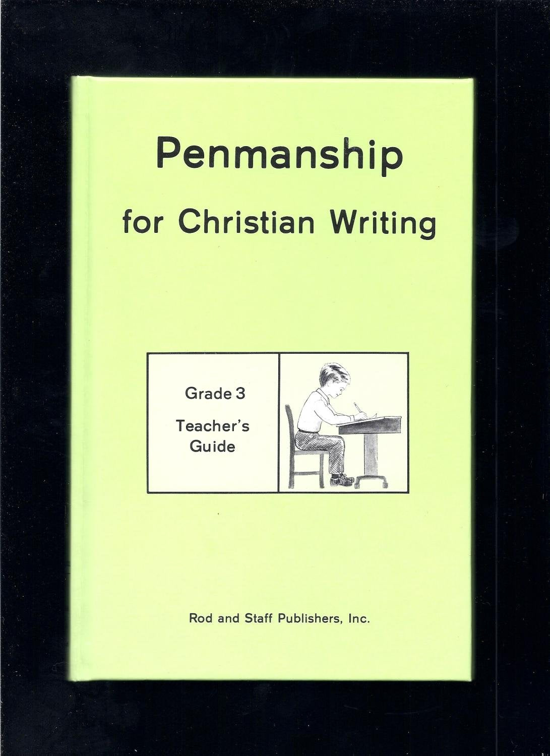 Penmanship for Christian Writing, Grade 3,Used