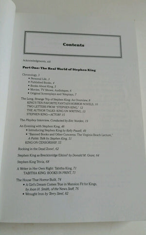 The Stephen King Companion,Used