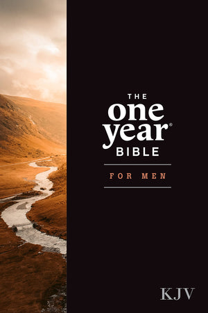 The One Year Bible for Men, KJV (Softcover),Used
