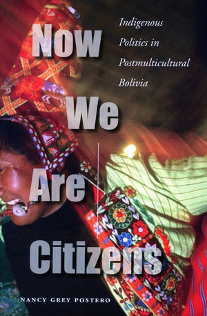 Now We Are Citizens: Indigenous Politics In Postmulticultural Bolivia,New