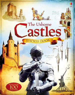 Castles sticker book,Used