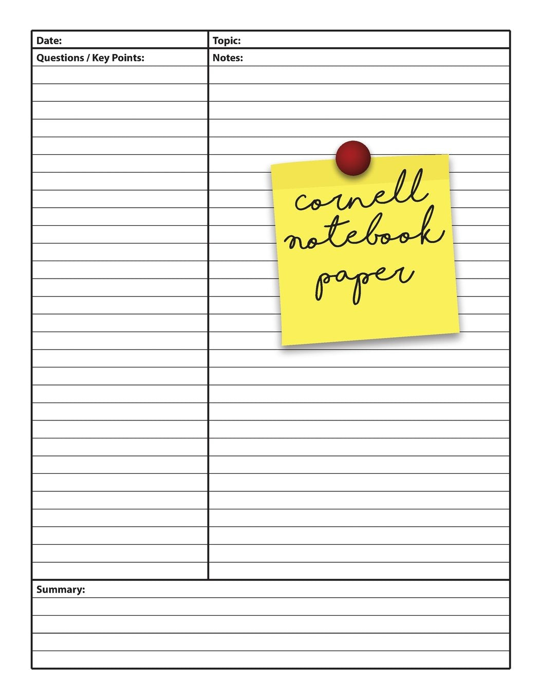 cornell notebook paper: College Ruled Composition Notebook, 110 Cornell note paper pages, 8.5' x 11' , Durable Matte Cover (best,Used