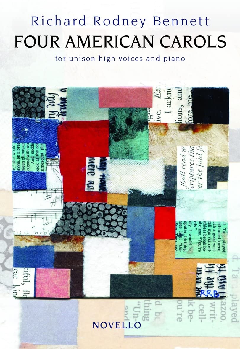 Four American Carols: Unison High Voices And Piano (Unison High Voices & Piano),Used